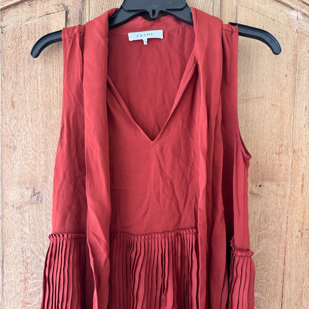 Frame Denim Red Top